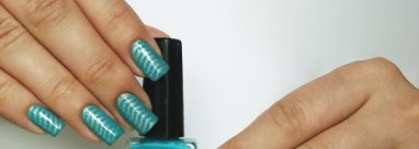 Novelty Cosmetics Aroma Nail Enamel №121 + стемпинг Moyou London