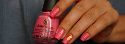 China Glaze Nail Lacquer With Hardeners - №861 Sugar High