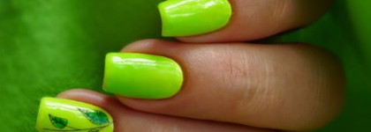 Novelty Cosmetics Aroma Nail Enamel №123 + слайдер-дизайн