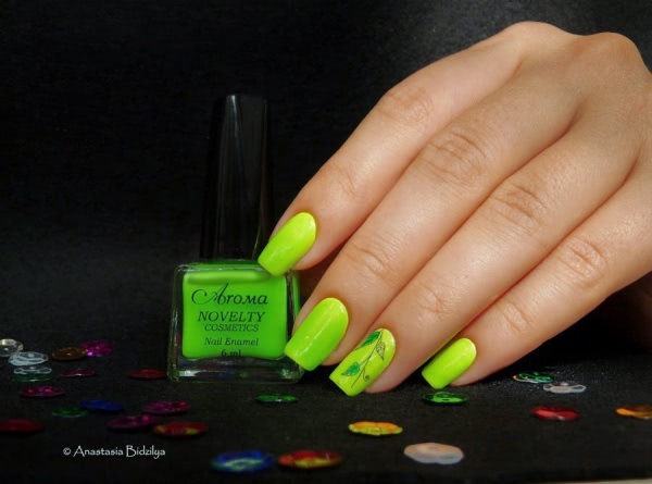 Novelty Cosmetics Aroma Nail Enamel №123 + слайдер-дизайн