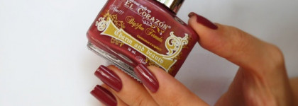 El Corazon Nail Polish Charm and Beauty - №869 + стемпинг Konad "Stamping Nail Plate" №01
