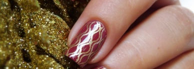 El Corazon Nail Polish Charm and Beauty - №869 + стемпинг Konad "Stamping Nail Plate" №01