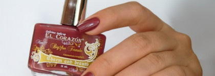 El Corazon Nail Polish Charm and Beauty - №869 + стемпинг Konad "Stamping Nail Plate" №01