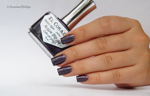 El Corazon Active Bio-gel Color Gel Polish - №423/505 Large Hologram