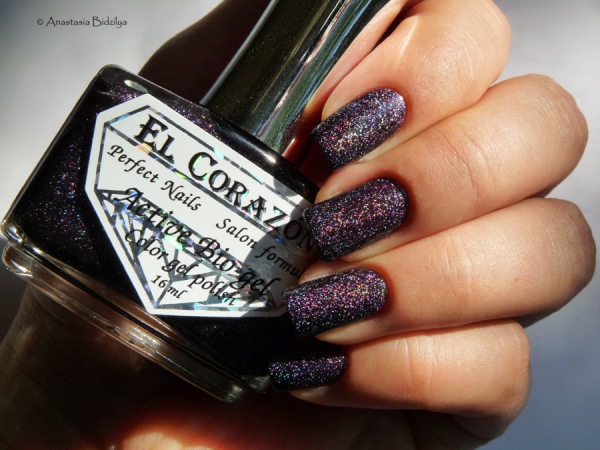 El Corazon Active Bio-gel Color Gel Polish - №423/505 Large Hologram