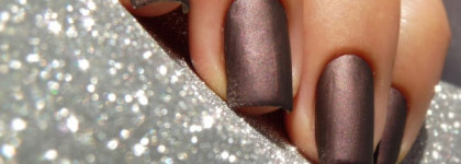 Nubar Nail Laquer - Nmc331 Prevail + стемпинг Moyou London Pro collection №08