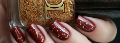 Dance Legend Binary Lacquer №14 Anastasia + Dance Legend Gold Leaf