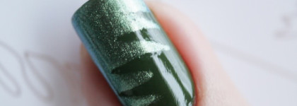 Zoya Professional Laquer ZP524 Shawn + Born Pretty  "Zigzag French Manicure Edge Tip Guides Nail Art Toes"