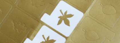 Маникюры с виниловыми трафаретами El Corazon №K-ns-22,24,30