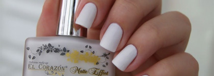 El Corazon Big5free Formula Nail Polish Matte Effect №121 и №125