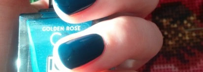 Blue jeans с Golden Rose Ice Chic Nail Colour #72