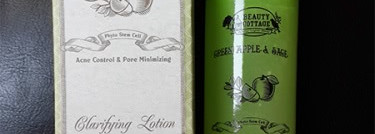 Отшелушивающий (очищающий) лосьон на основе фито-стволовых клеток  Beauty Cottage Green Apple & Sage Acne Control & Pore Minimizing clarifying lotion на основе фито-стволовых клеток 100 ml