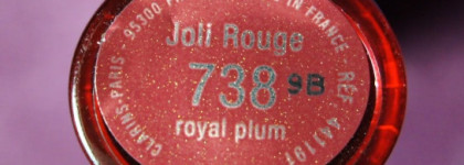 Безответная любовь к Clarins Joli Rouge Long-Wearing Moisturizing Lipstick № 738 Royal Plum