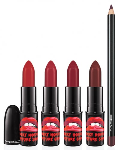 MAC Rocky Horror Picture Show Lipsticks Sin, Oblivion, Frank-n-Fruter