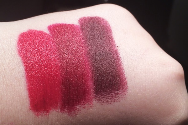 MAC Rocky Horror Picture Show Lipsticks Sin, Oblivion, Frank-n-Fruter
