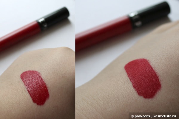 Sephora Cream Lip Stain 01 Always Red