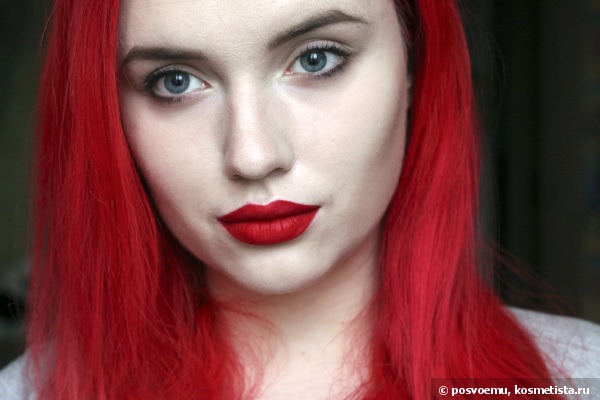Sephora Cream Lip Stain 01 Always Red