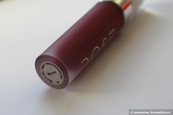 Dose of Colors Liquid-matte lipstick Merlot
