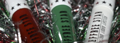 Jeffree Star VelourLiquid Lipstick The Holiday 2015 collection: HoeHoeHoe, Mistletoe, Drug Lord