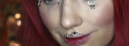 Однажды был рождественский макияж