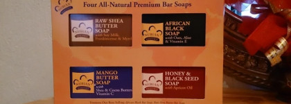 Легендарный сет из легендарного мыла Nubian Heritage, All Natural Premium Bar Soaps, 4 Bars