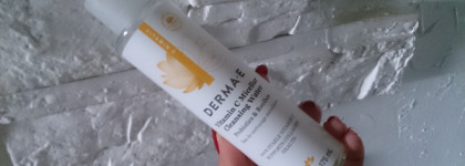 Derma E, Мицеллярная очищающая вода с витамином C, с пробиотиками и чаем ройбуш - для кошечек, которые любят погорячее