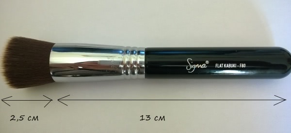 Любимая помощница Sigma F80 Flat Kabuki