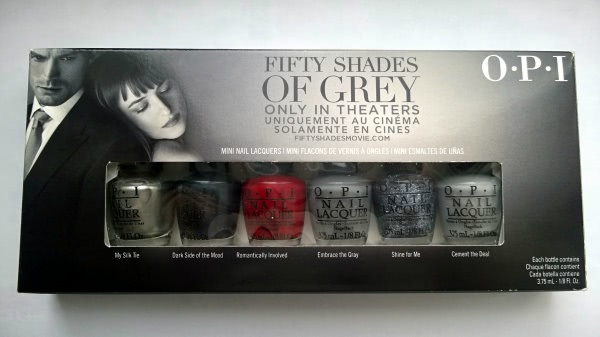 OPI Fifty Shades of Grey Сollection, часть первая