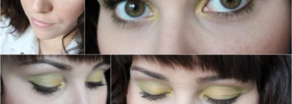 Shiseido Luminizing Satin Eye Color Trio в оттенке YE406 - неужели только для смелых?