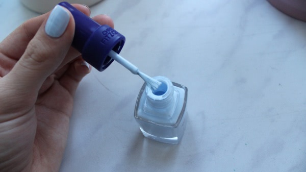 Christina Fitzgerald Nail Polish Loyalty Baby Blue