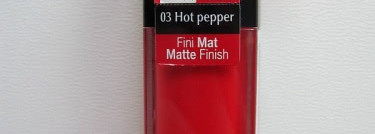 Жидкая матовая помада Bourjois Rouge Edition Velvet Lipstick №03 Hot Pepper