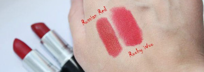 MAC lipstick Retro Matte в оттенкe Ruby Woo
