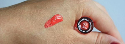 Как разукрасить лето с Nouba Millebaci Long Lasting Lip Color - жидкой устойчивой помадой в оттенке 42