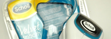 Scholl Velvet Smooth - электрическая пилка на батарейках для обработки ступней ног