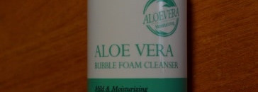 Пузырьки для лица - Aloe Vera bubble foam cleanser