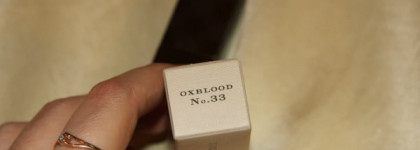 Мой must have от Burberry lip cover - Oxblood № 33