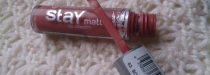 Помада  Essence Stay matt lip cream 03 soft nude
