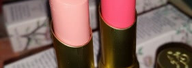 Две любимки от Too Faced La Crème Color Drenched Lip Cream в оттенках Taffy и Bon Bon