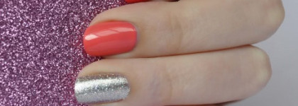 Коралловый риф на ногтях с Sally Hansen