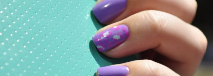 Лавандовый маникюр с Dance Legend 379