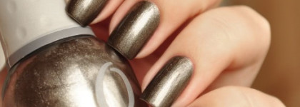 Orly "Sea Gurl" Мокрый асфальт в серебряной пыли