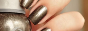 Orly "Sea Gurl" Мокрый асфальт в серебряной пыли