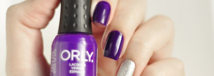 Orly "Saturated". Сочный баклажанчик