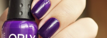 Orly "Saturated". Сочный баклажанчик