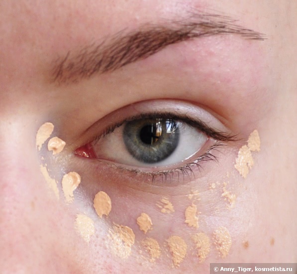 Война с синяками с NYX HD Concealer CW01 Porcelain