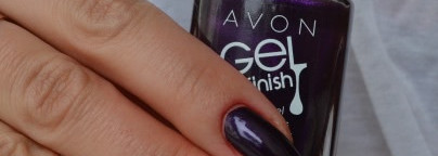 Avon Gel Finish Nail Enamel Perfecty Plum