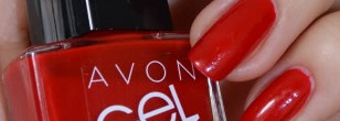 Avon Gel Finish Nail Enamel Roses are Red