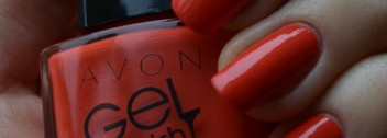 Avon Gel Finish Nail Enamel Orange Crush
