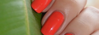 Avon Gel Finish Nail Enamel Orange Crush