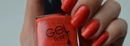 Avon Gel Finish Nail Enamel Orange Crush